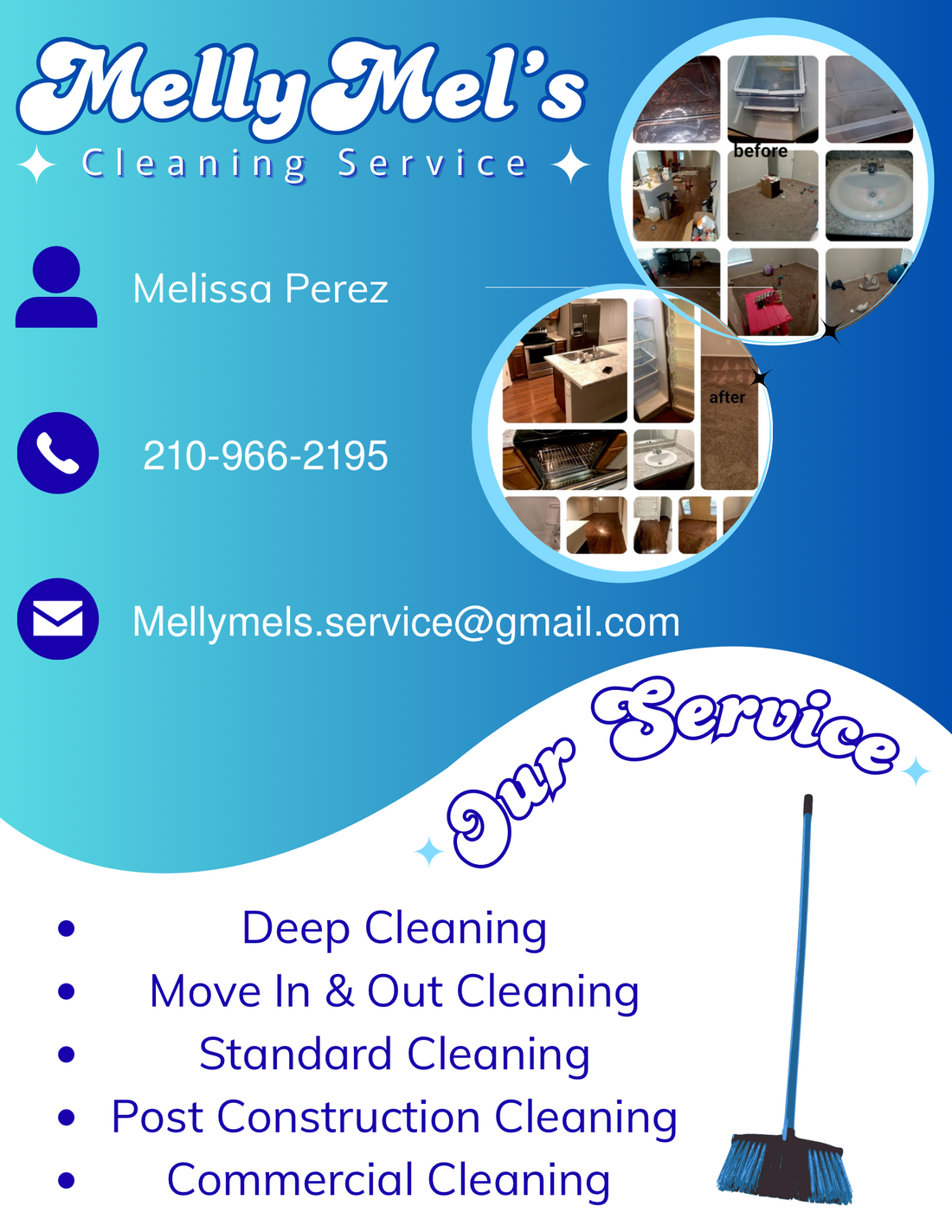 Mel’s Cleaning Services Uniforms